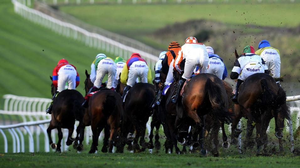 Racing action